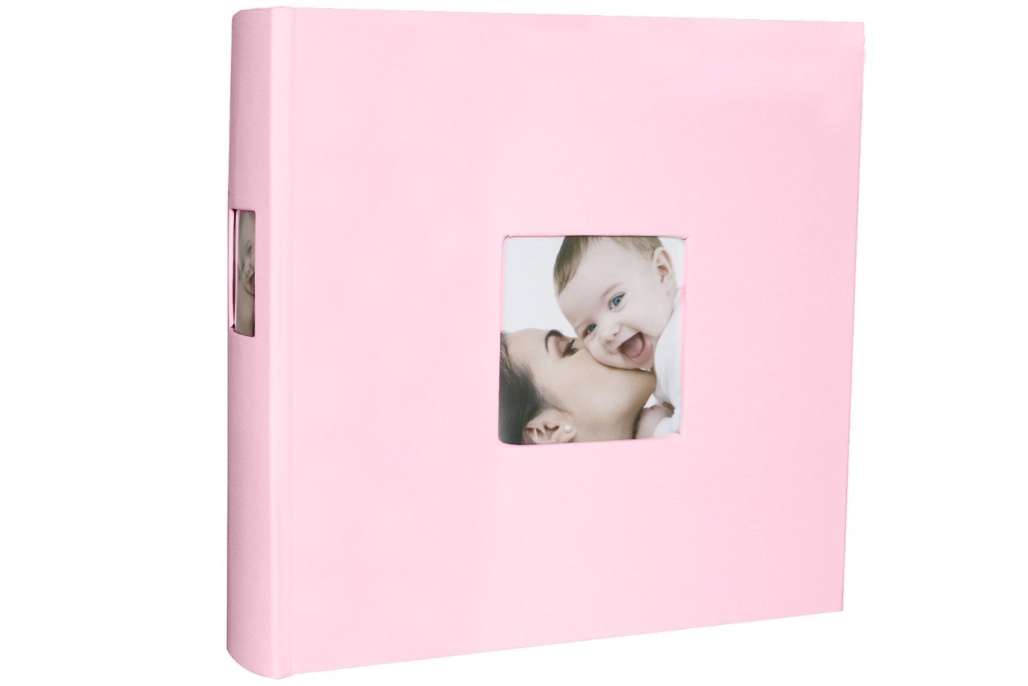 Babuqee Pink Baby Photo Album 200 Photos 102 x 153mm RRP 14.99 CLEARANCE XL 9.99